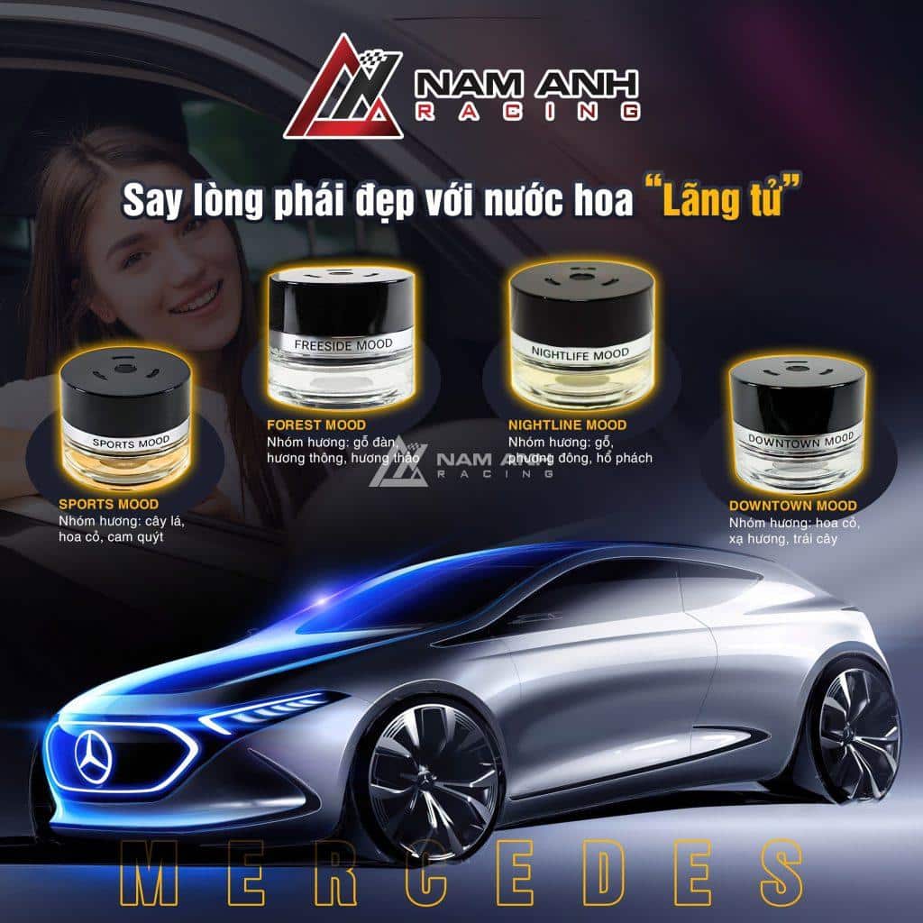 Nước hoa chính hãng Mercedes Benz tại NAM ANH RACING