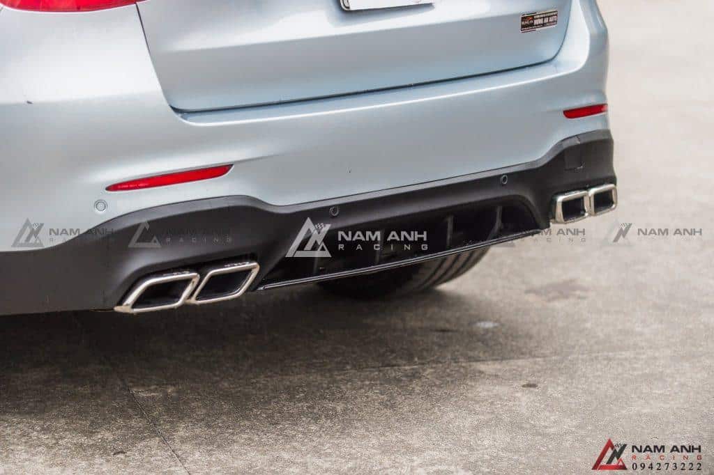 Bộ khuếch tán khi động học và miệng ống xả