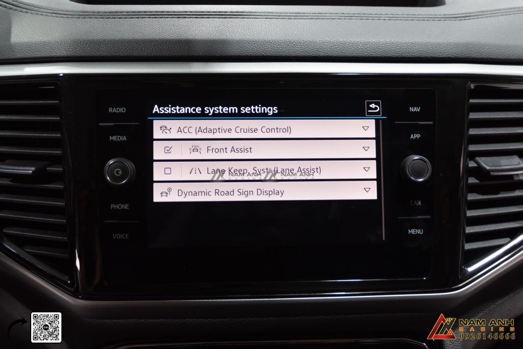 Nâng cấp hệ thống Front Assist và Dynamic Road Sign Display cho Volkswagen Teramont