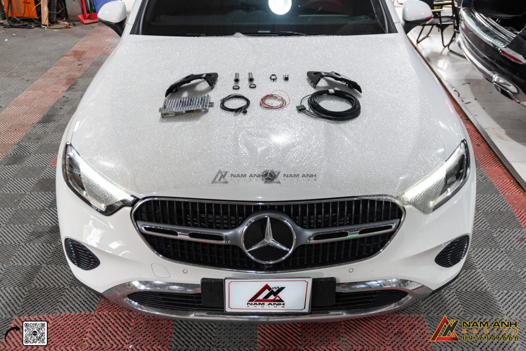 Nâng cấp camera 360 độ cho Mercedes GLC 200 2023