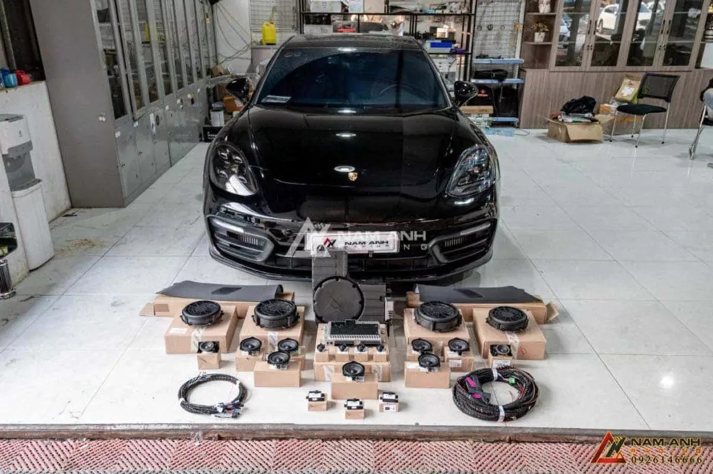 Loa Burmester High End cho Porsche