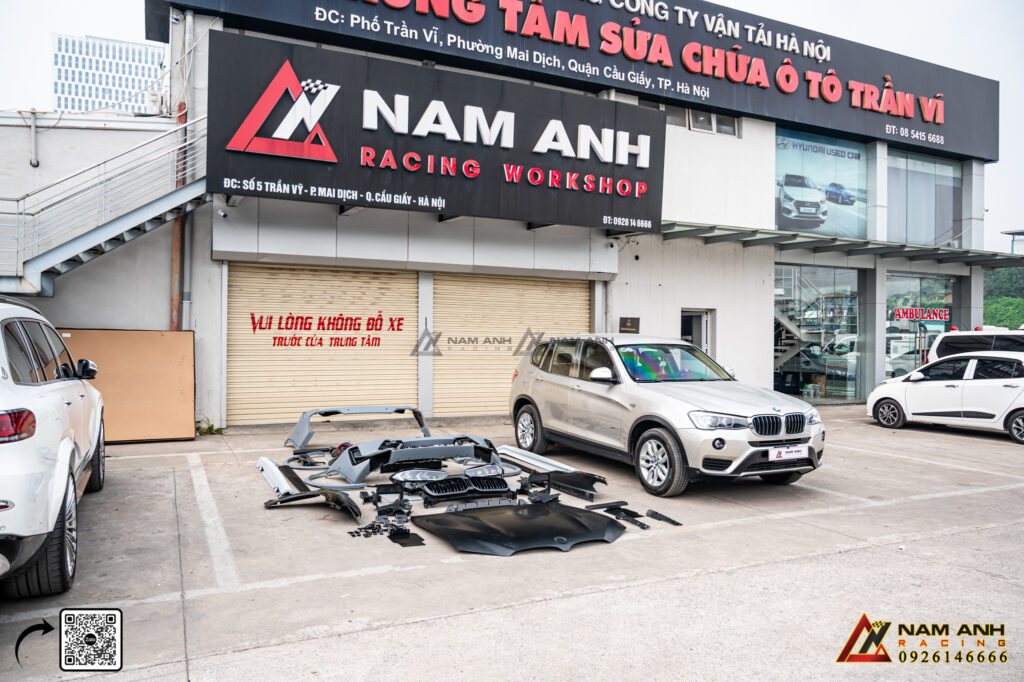 Quy trình nâng đời BMW X3 2014 lên phiên bản BMW X3 M G01 2024