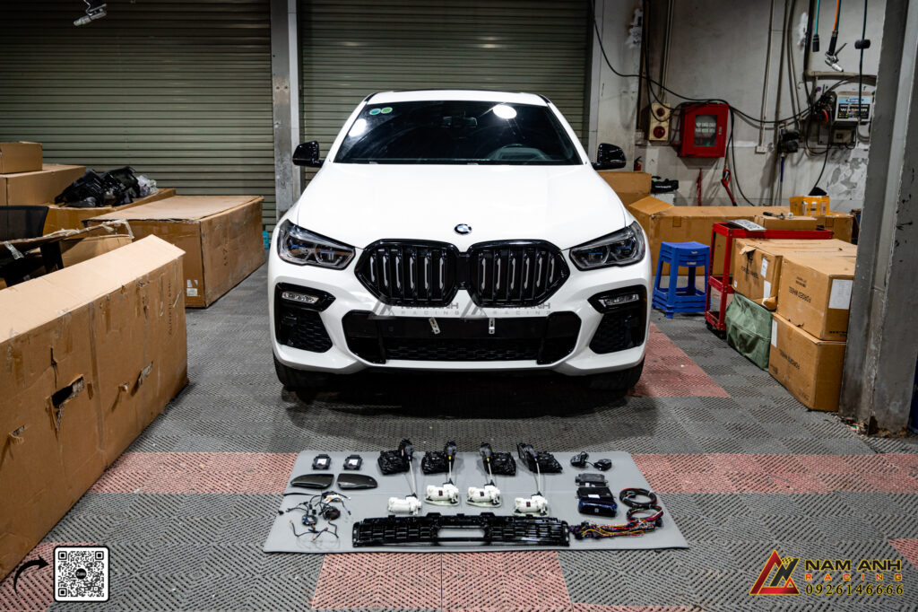 Quy trình nâng cấp phanh khoảng cách ACC và cảnh báo điểm mù cho BMW X6