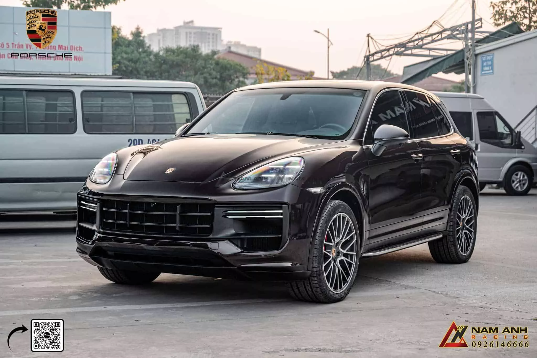 Chi phí nâng đời Porsche Cayenne