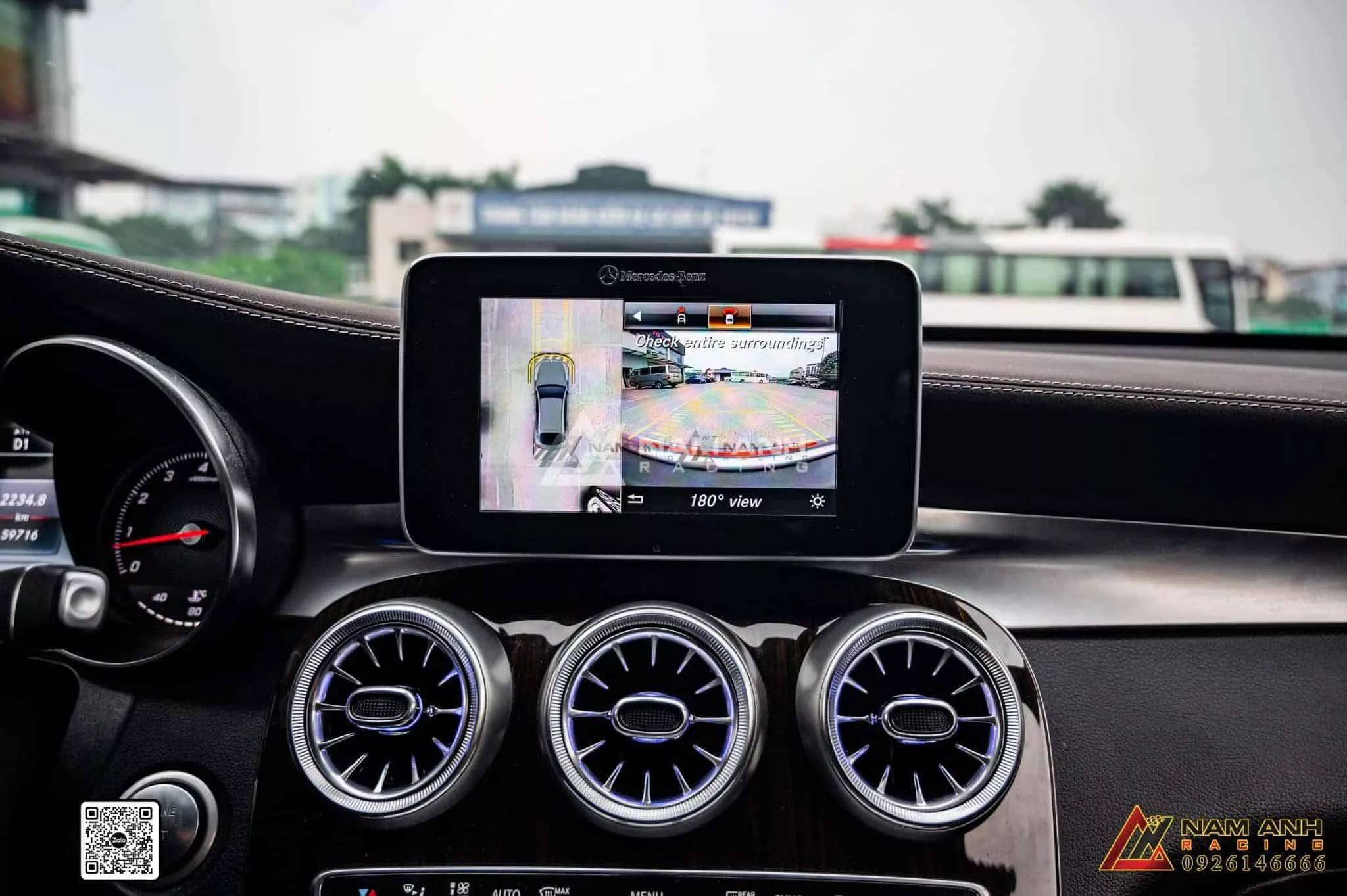 Tính Năng Nổi Bật Của Camera 360 Chính Hãng Cho Mercedes GLC 200 2018