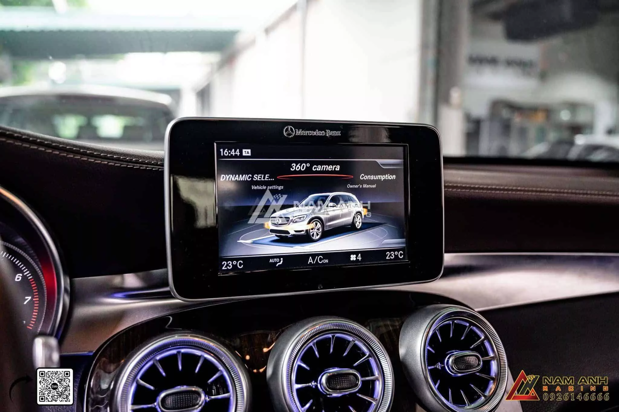 Những Lưu Ý Khi Lắp Đặt Camera 360 Chính Hãng Cho Mercedes GLC 200 2018