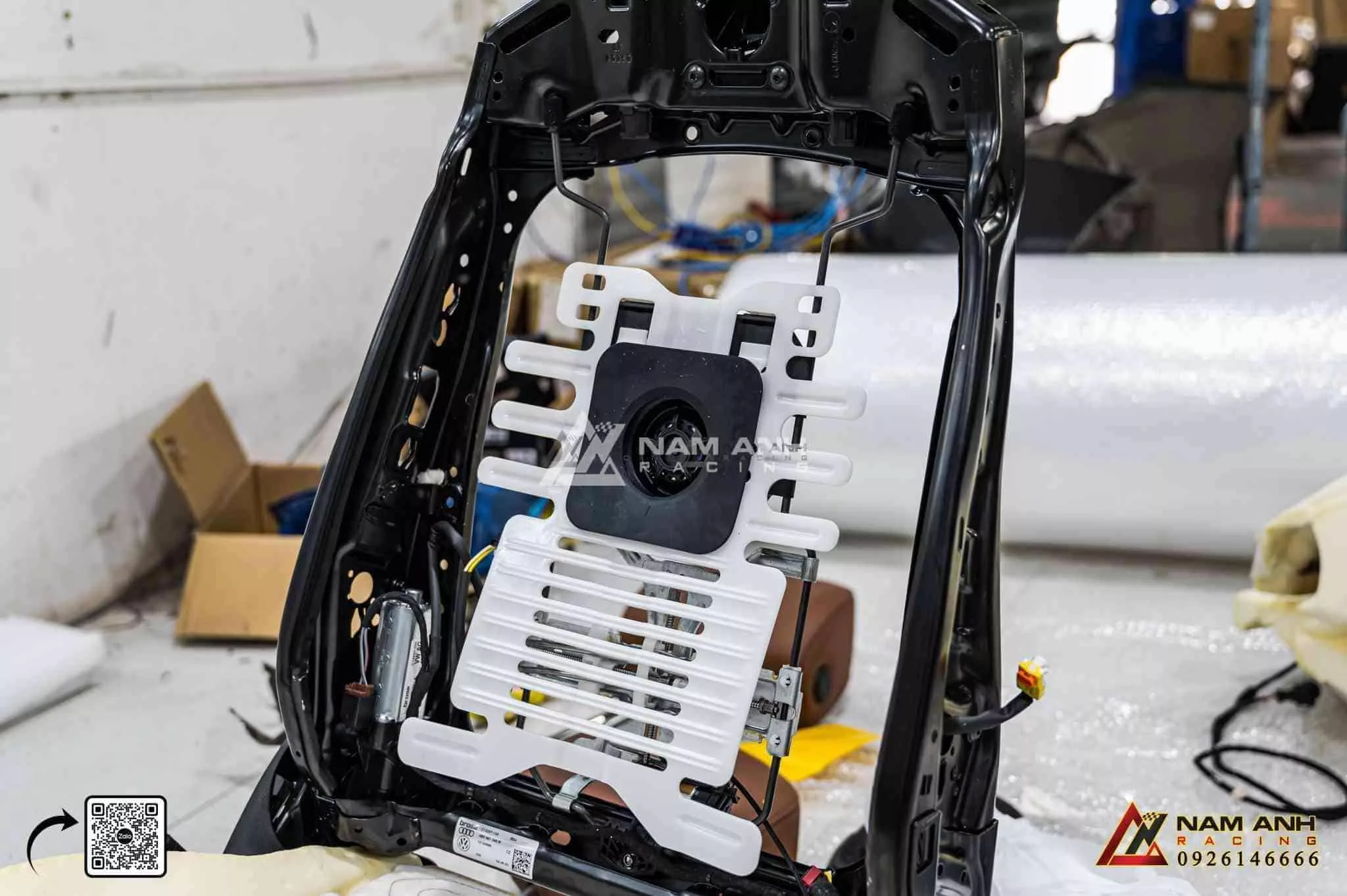 Giảm mệt mỏi khi lái xe với hệ thống làm mát ghế Audi Q8 (19-24).