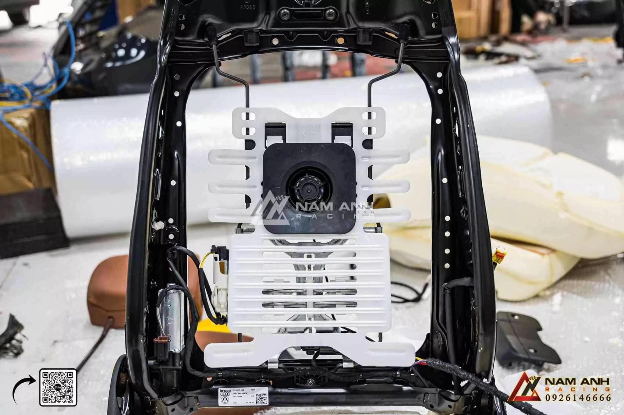 Hệ thống làm mát ghế Audi Q8 (19-24) tối ưu hóa sự dễ chịu cho hành khách.