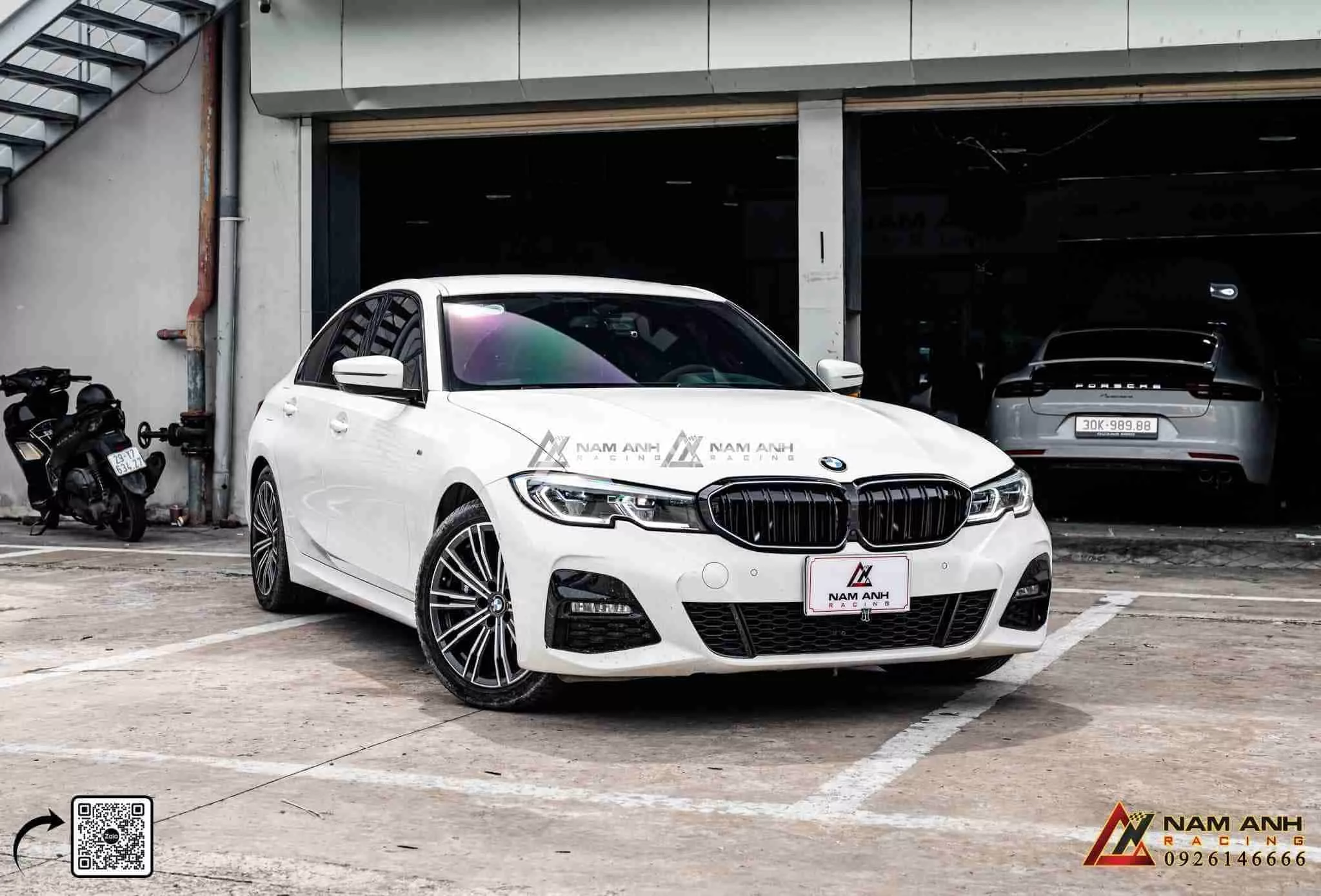 Ca-lăng LED phát sáng cho BMW 3-Series G20