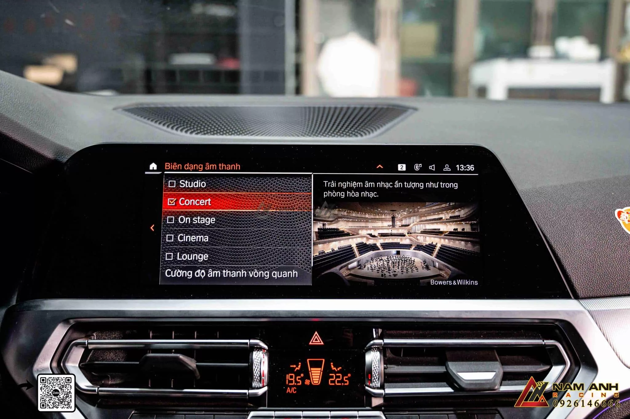 Trải nghiệm dàn âm thanh xe hơi đẳng cấp với Bowers & Wilkins