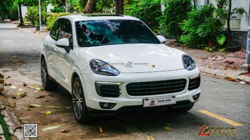 Porsche Cayenne 2016 nâng cấp loa Burmester