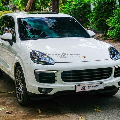 Porsche Cayenne 2016 nâng cấp loa Burmester