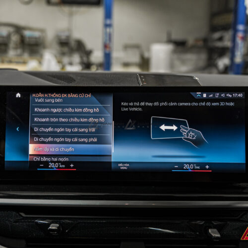 Lợi Ích Của Việc Sử Dụng Hệ Thống Gesture Control Cho BMW X7 (G07 LCI)