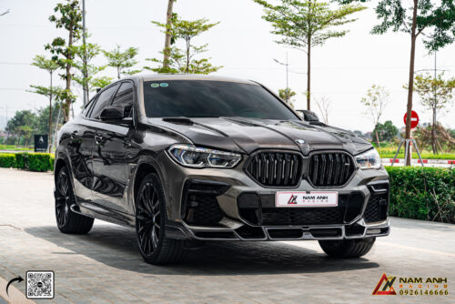 Chi tiết này giúp chiếc BMW X6 G06 trở nên mạnh mẽ và nổi bật hơn, đặc biệt khi di chuyển ở tốc độ cao.