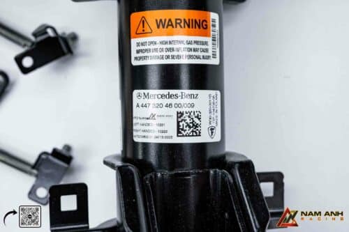 Hệ thống treo khí nén AIRMATIC trên xe Mercedes-Benz V-Class