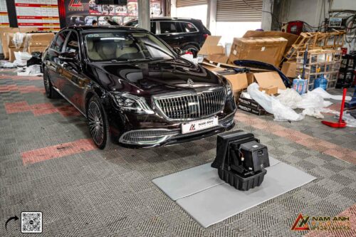 Tủ lạnh mini tích hợp hàng ghế sau Mercedes-Benz S-Class W222