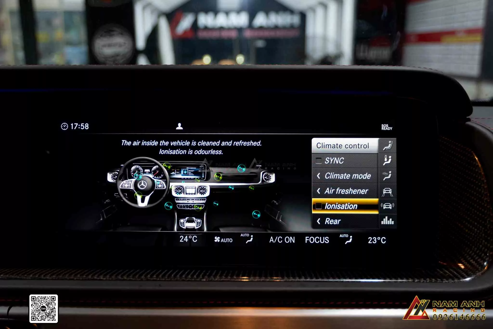 Air Balance điểm nhấn đẳng cấp cho nội thất G-Class