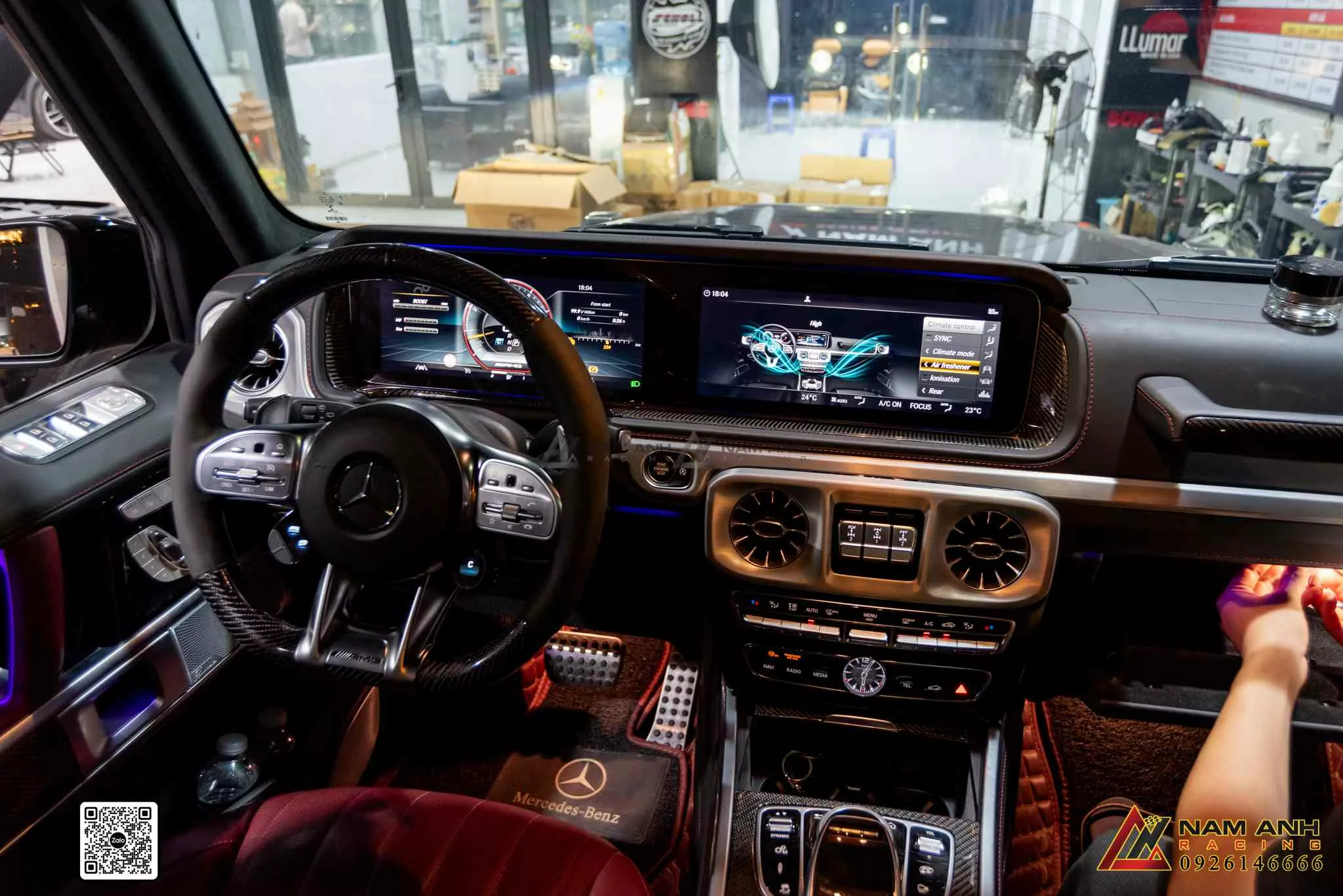 Nâng cấp nội thất G-Class với bộ Air Balance tinh tế