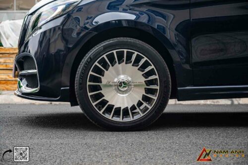 Mâm đa chấu kiểu Maybach – thiết kế đối xứng, tôn dáng xe và tăng độ sang trọng.