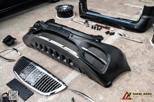Mặt ca-lăng thiết kế lại – cảm hứng từ S-Class Maybach sang trọng.