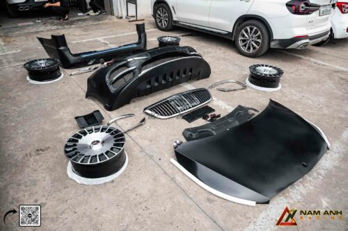 Mâm phối 2 tông màu – nâng khí chất xe mà vẫn giữ chất V-Class.