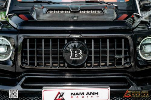 Cận cảnh đầu xe Brabus G800 độ trên nền G-Class
