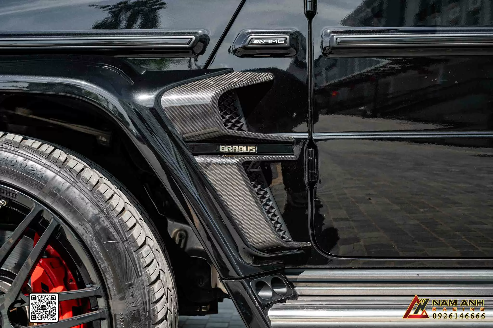Độ Widebody Brabus G800 cho Mercedes G-Class sang trọng