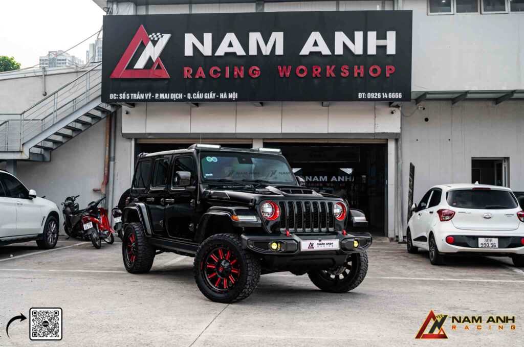 Nam Anh Racing địa chỉ chuyên nâng cấp Jeep Rubicon theo yêu cầu cá nhân hóa.