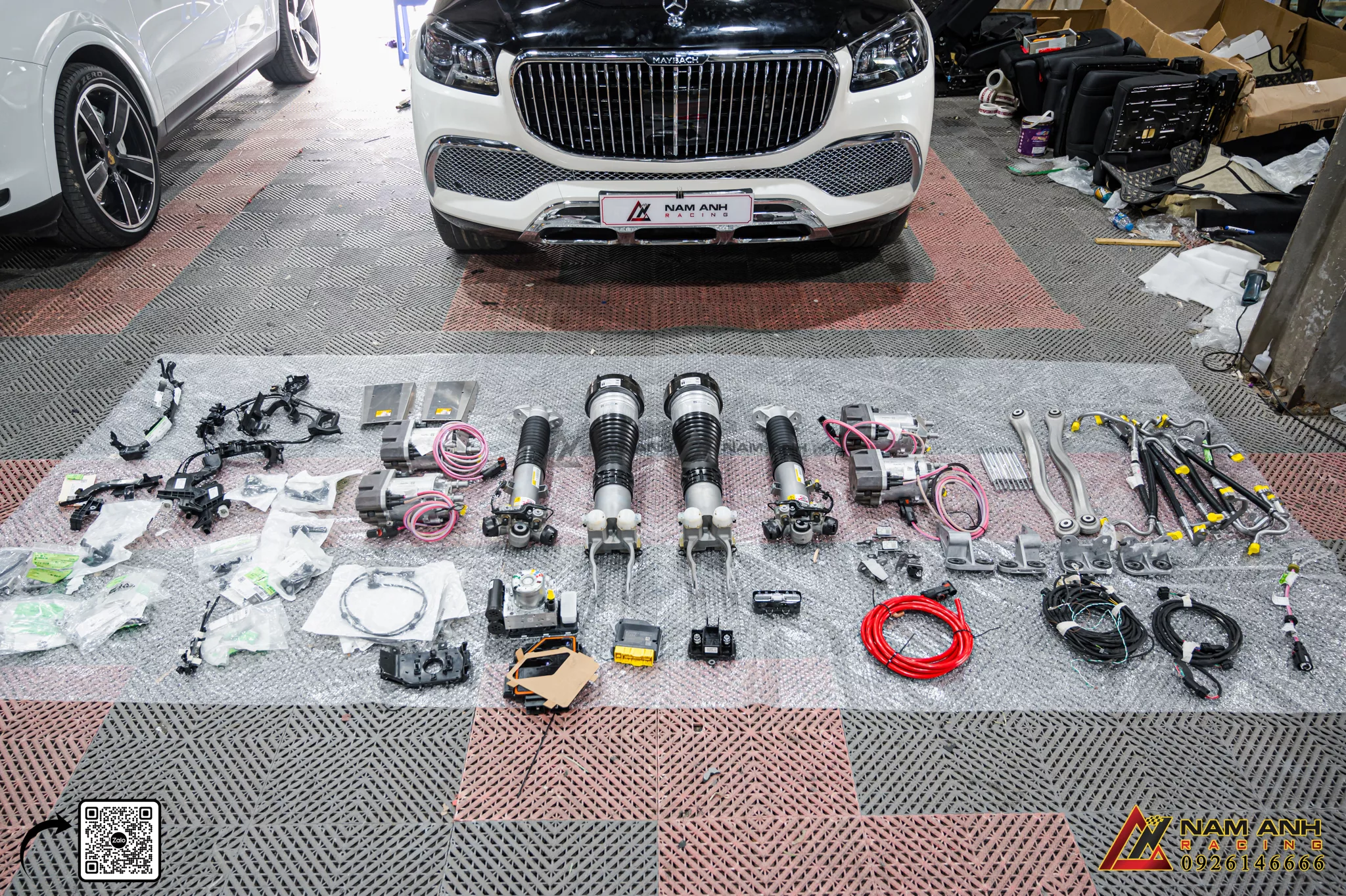 Giới Thiệu Về Hệ Thống Phuộc E-Active Body Control | Mercedes GLS-Class