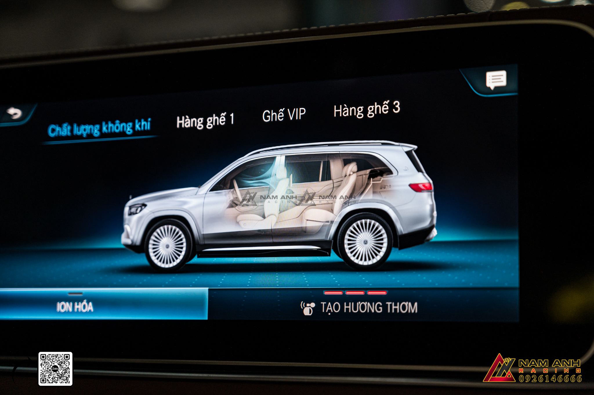 Cách Bộ Phun Nước Hoa Air Balance Chính Hãng | Mercedes GLS-Class X167 (2019-2025) Hoạt Động