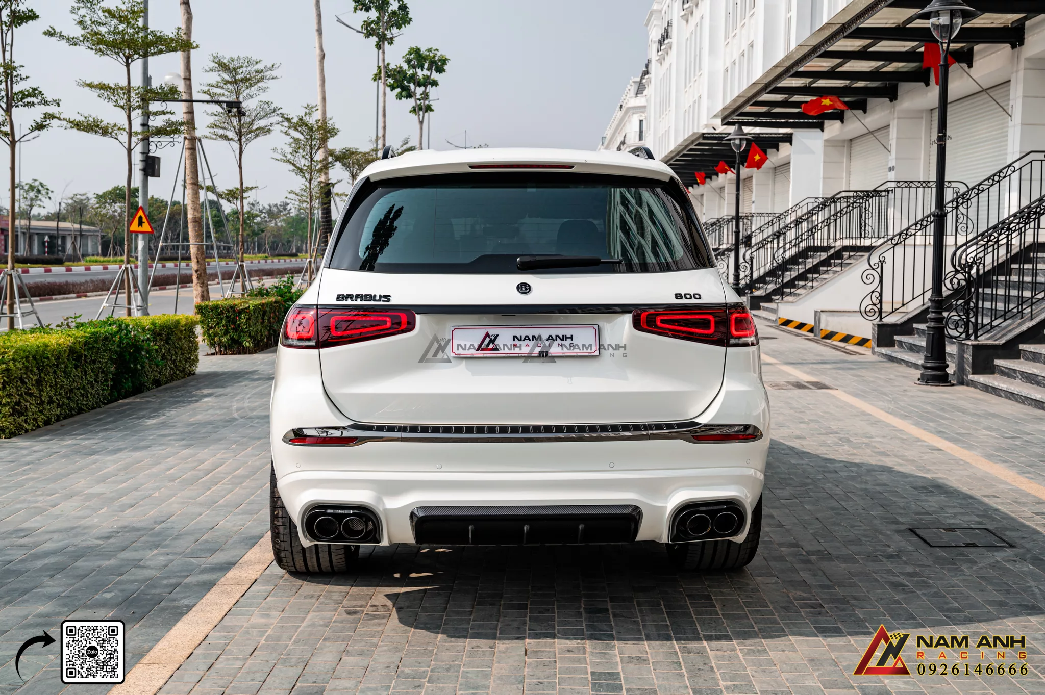 Một trong những điểm mạnh của Bodykit Brabus Maybach GLS 800 | Mercedes GLS-Class W167(2019-2024) là độ tương thích hoàn hảo