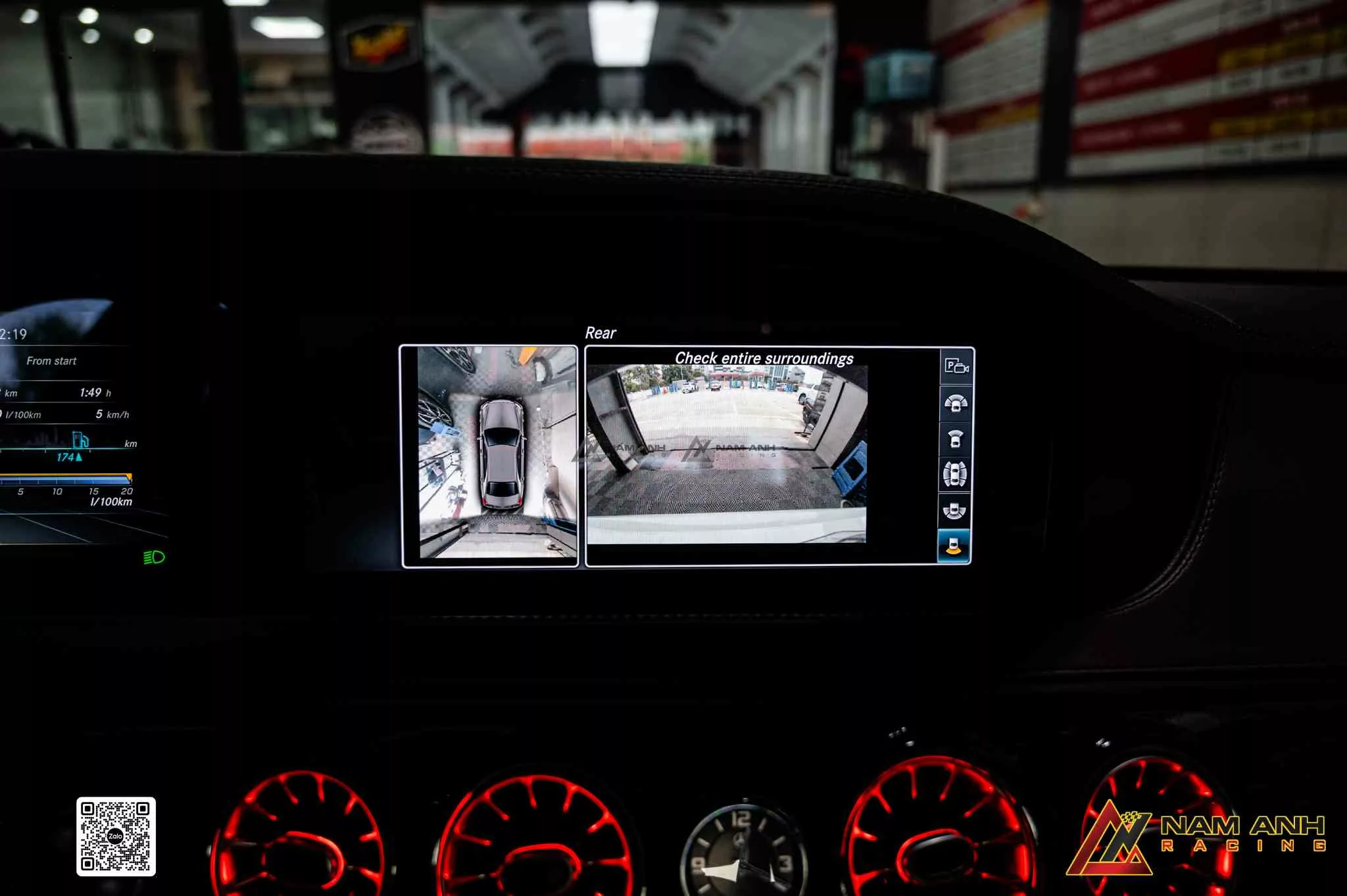 Nam Anh Racing đảm bảo độ tương thích hoàn hảo cho hệ thống điện tử Mercedes-Benz.