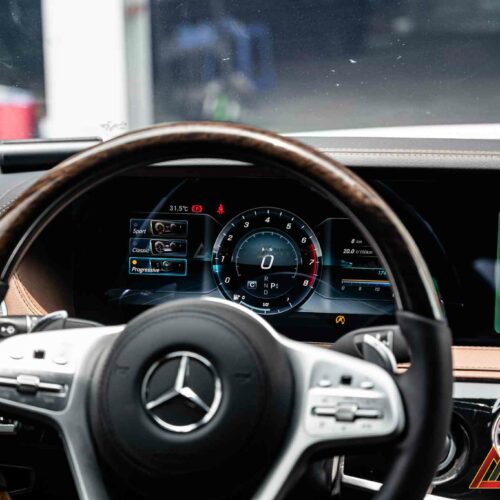 Nâng cấp màn hình Facelift S450 tại Nam Anh Racing