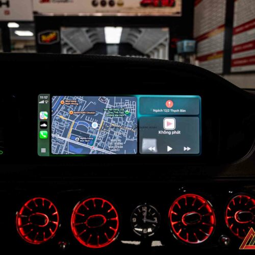 Màn hình liền ODO nâng cấp cho S400 với giao diện hiện đại và sắc nét.