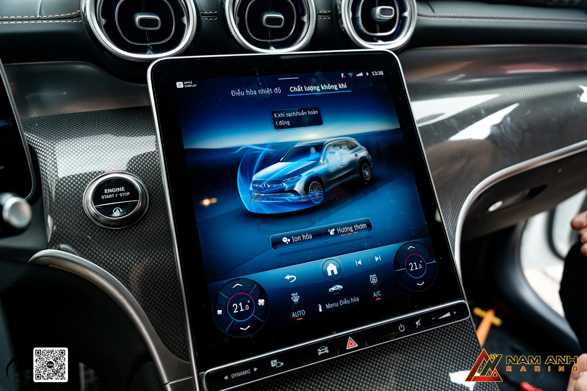 Mercedes GLC 300 X254 lắp nước hoa