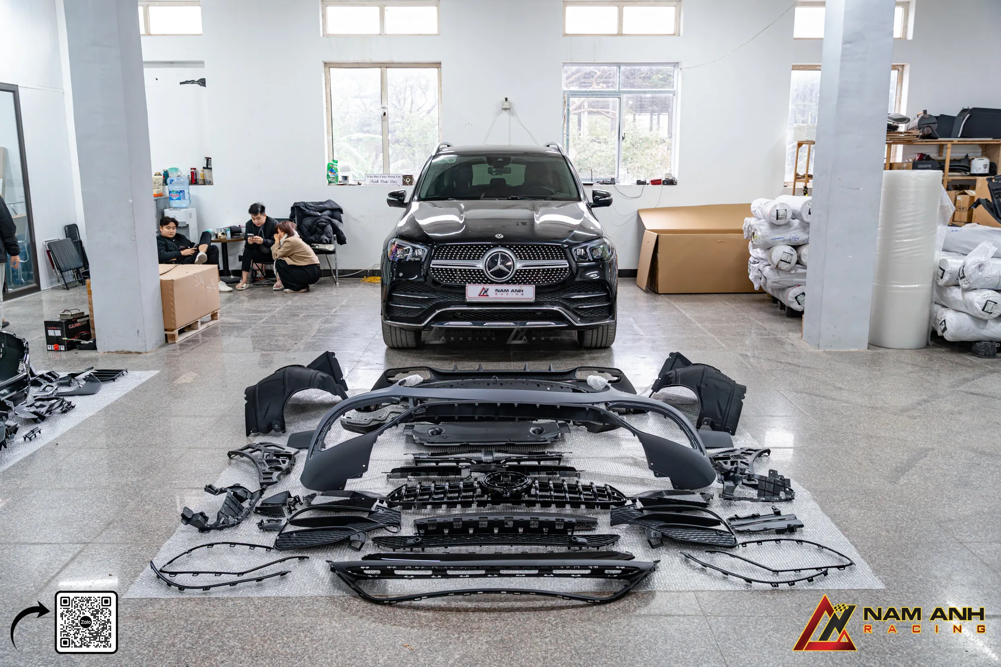Mercedes GLE450 lắp bodykit GLE 63