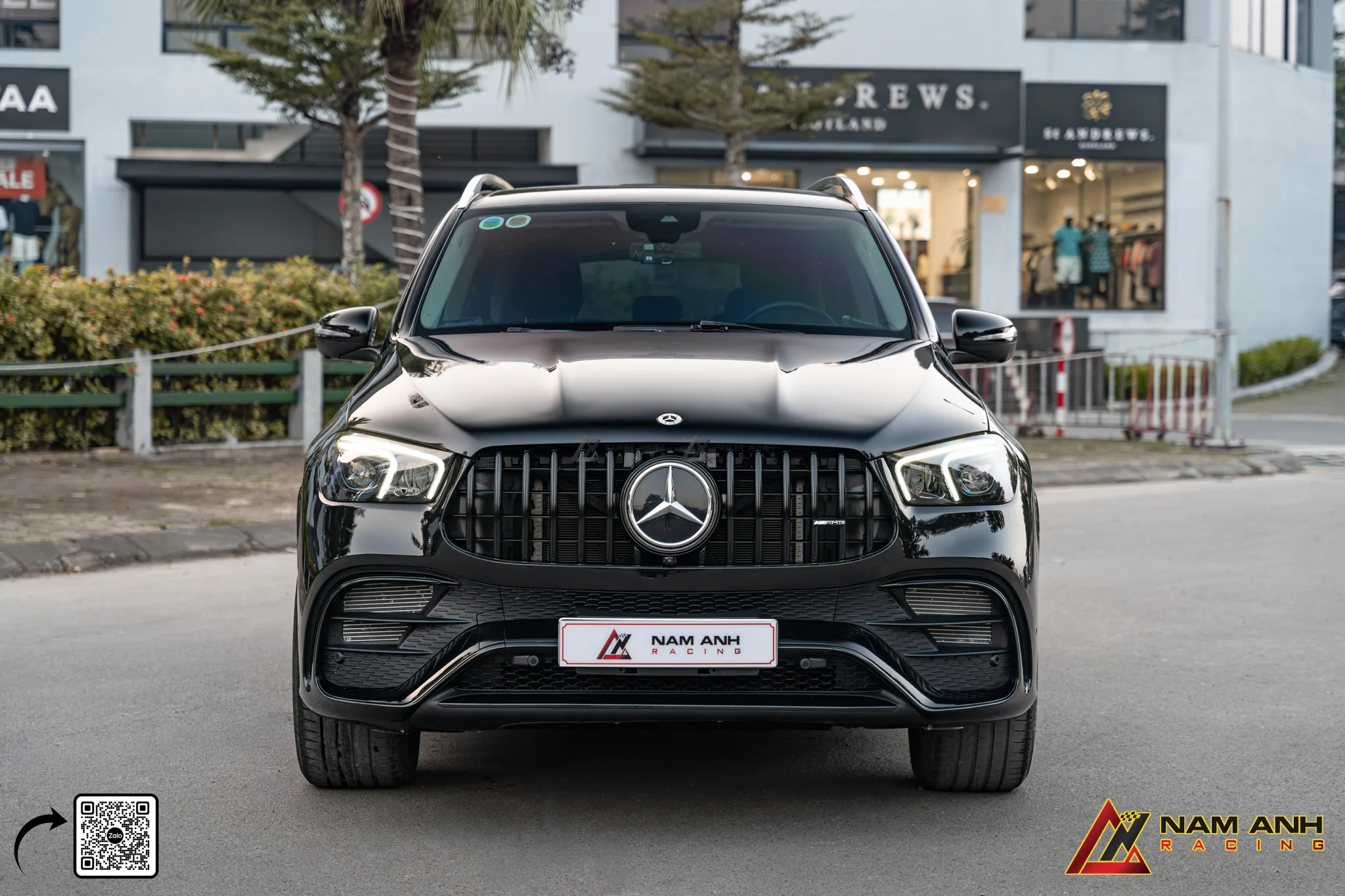 Mercedes GLE450 lắp bodykit GLE 63