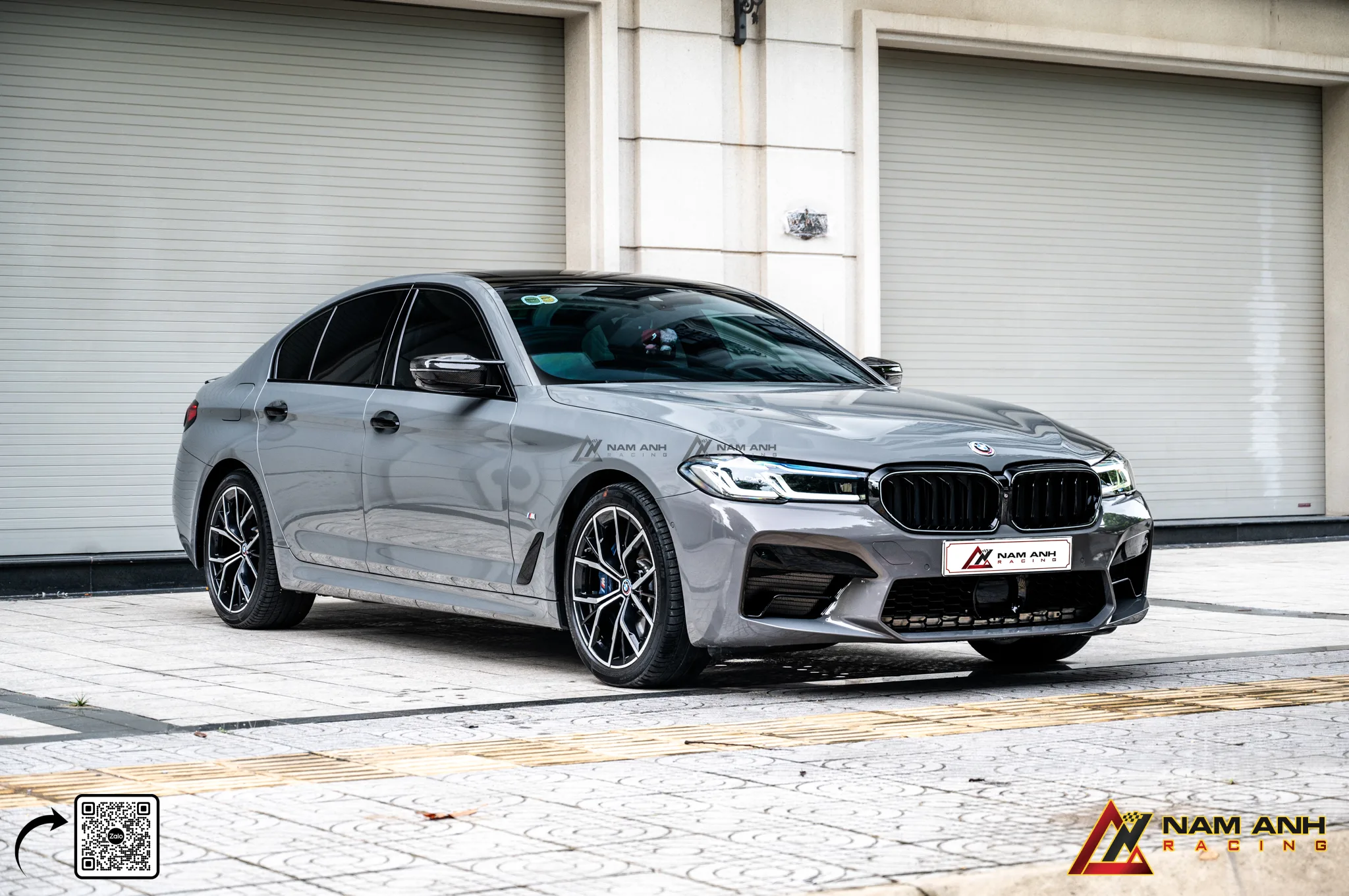 BMW 530i G30 nâng cấp bodykit M5
