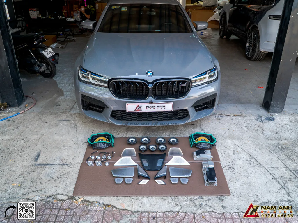 BMW G30 lắp loa Bowers & Wilkins