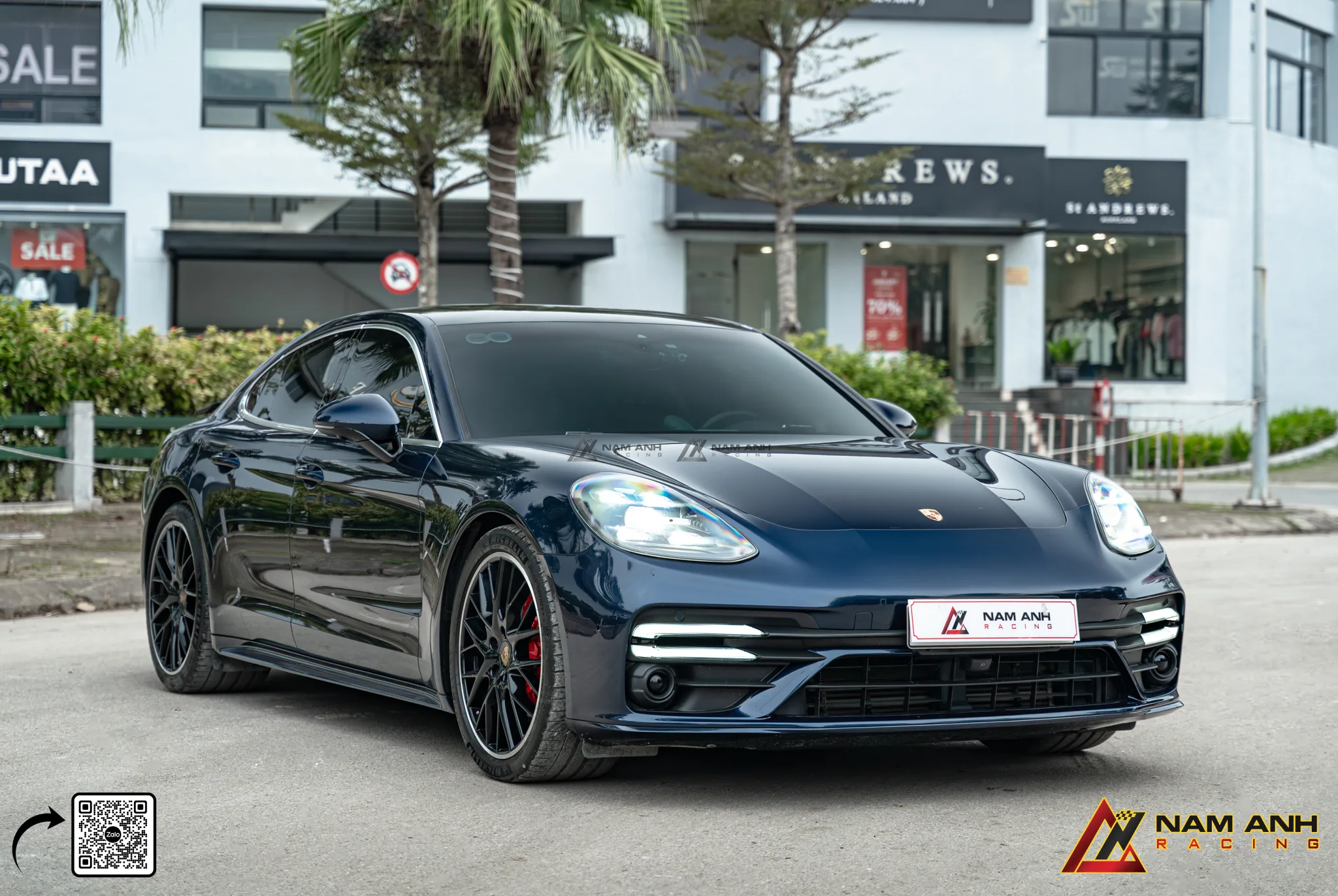 Porsche Panamera Nâng Cấp Bodykit Turbo S Facelift Và Bọc Da Nội Thất Đỏ Bordeaux