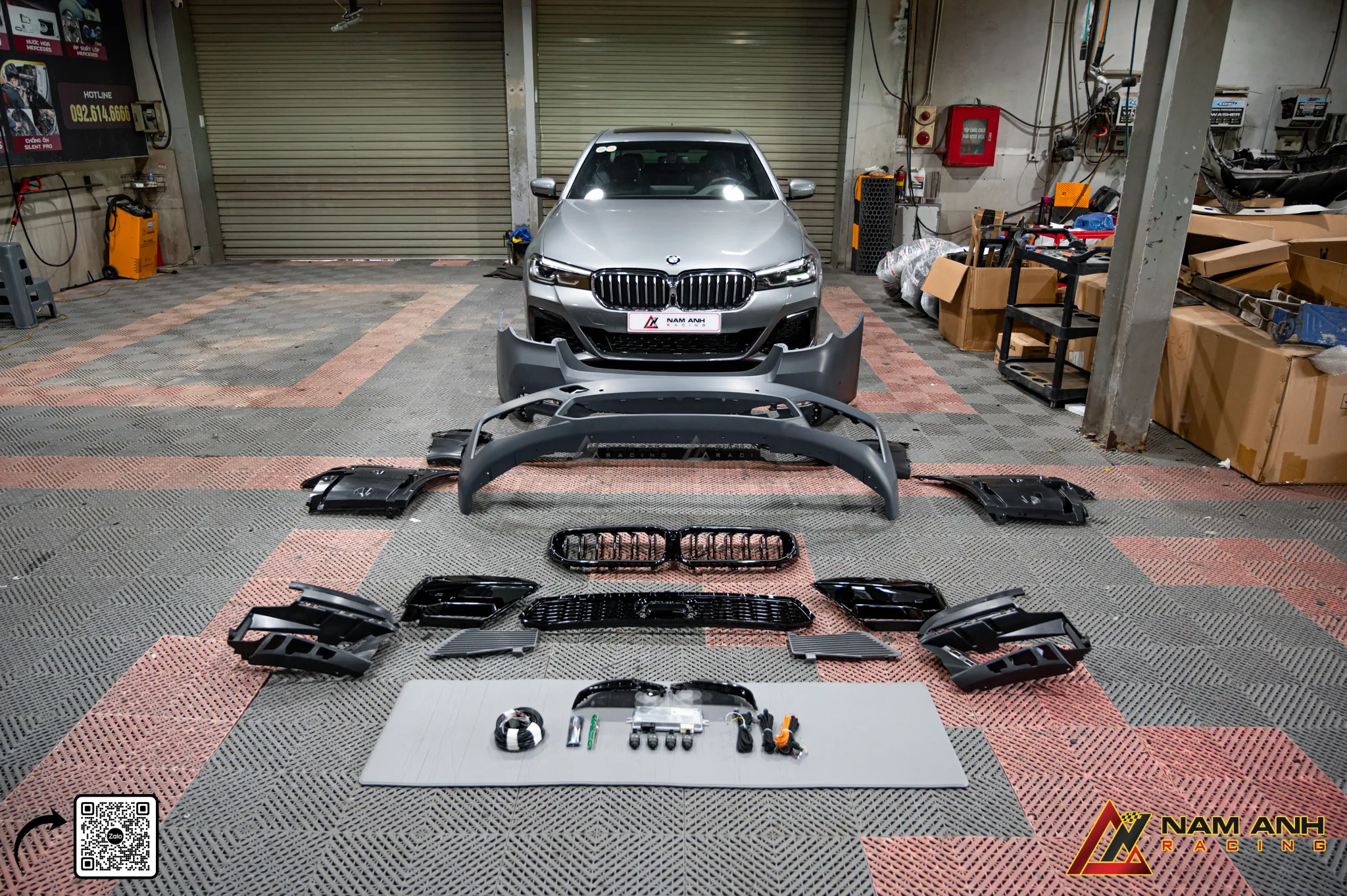 BMW 530i G30 lắp bodykit M5