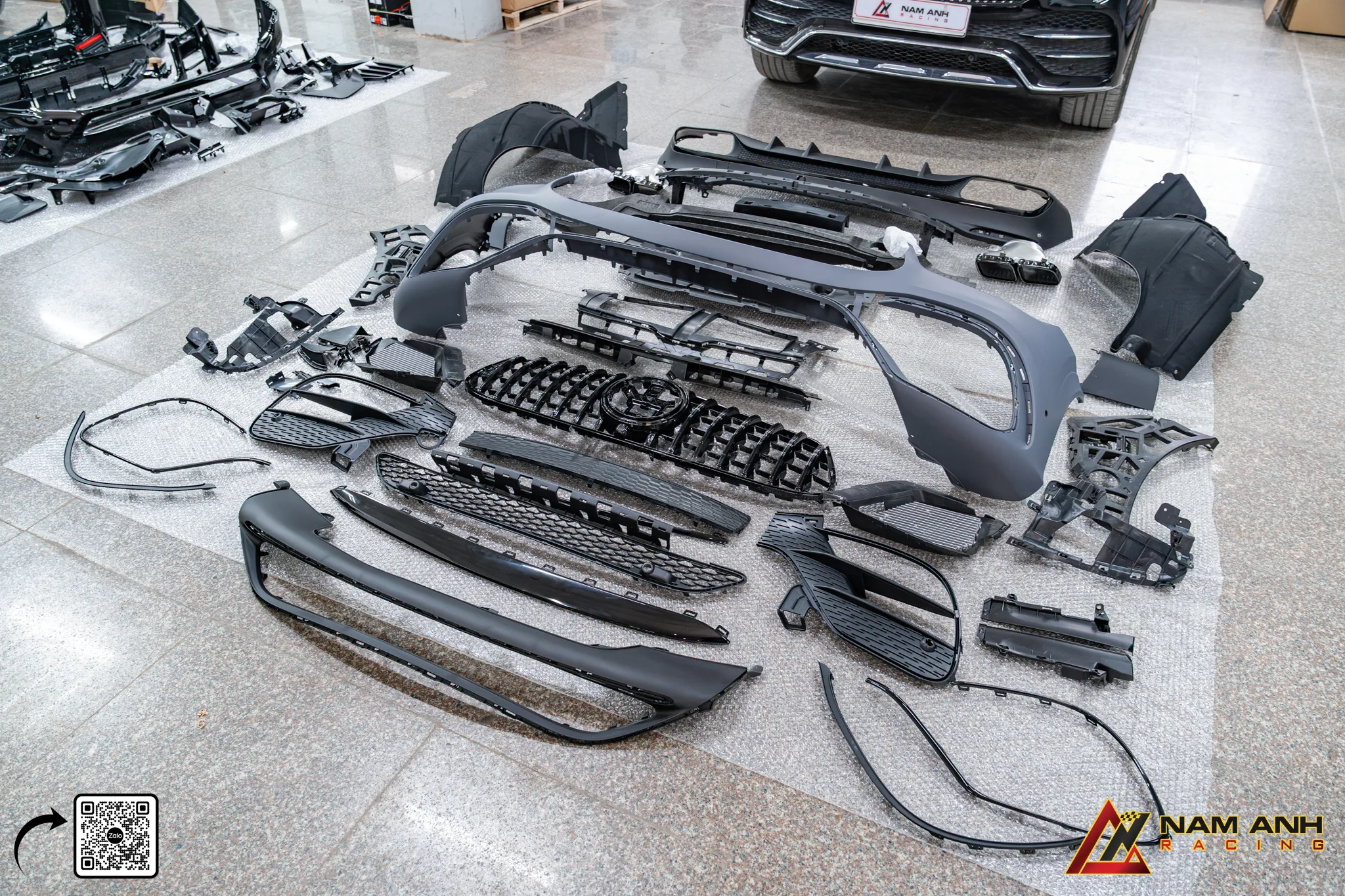 Mercedes GLE450 lắp bodykit GLE 63