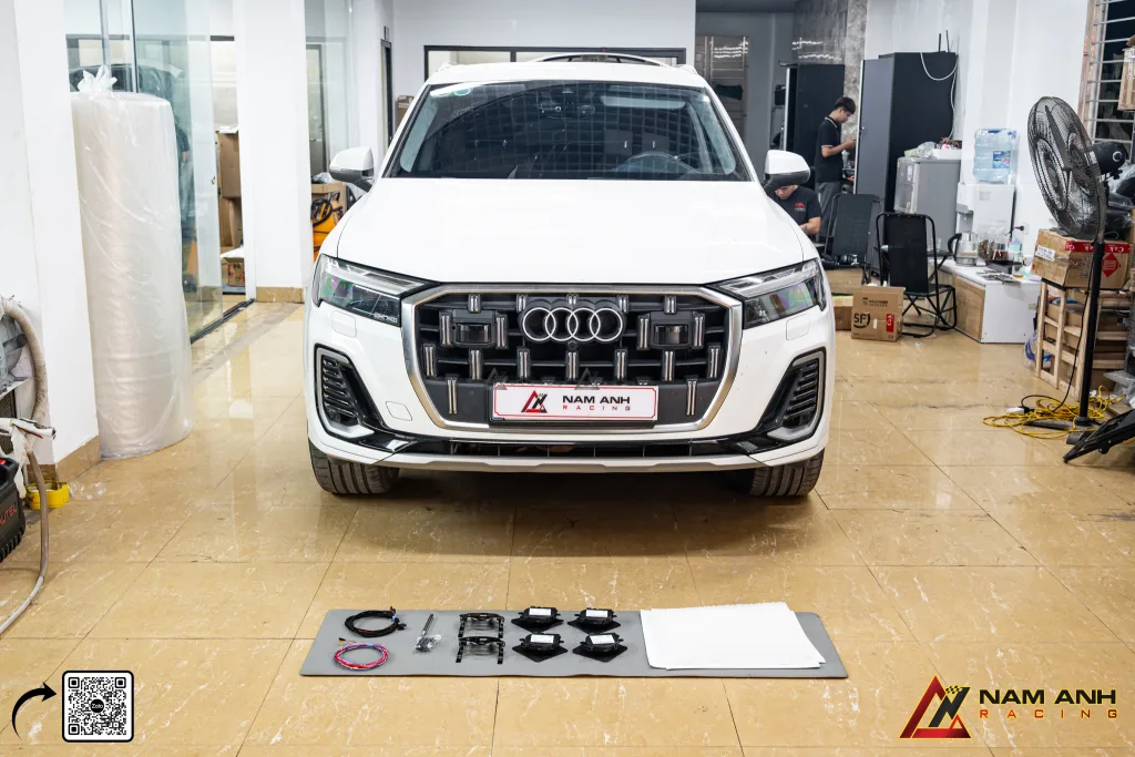 Audi Q7 lắp làm mát ghế