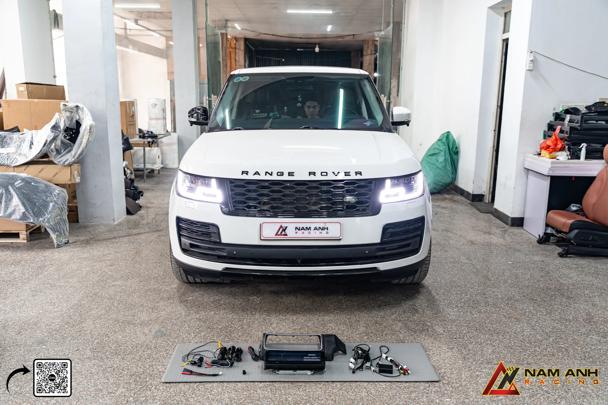 Màn Hình Giải Trí Android & Camera 360 Range Rover