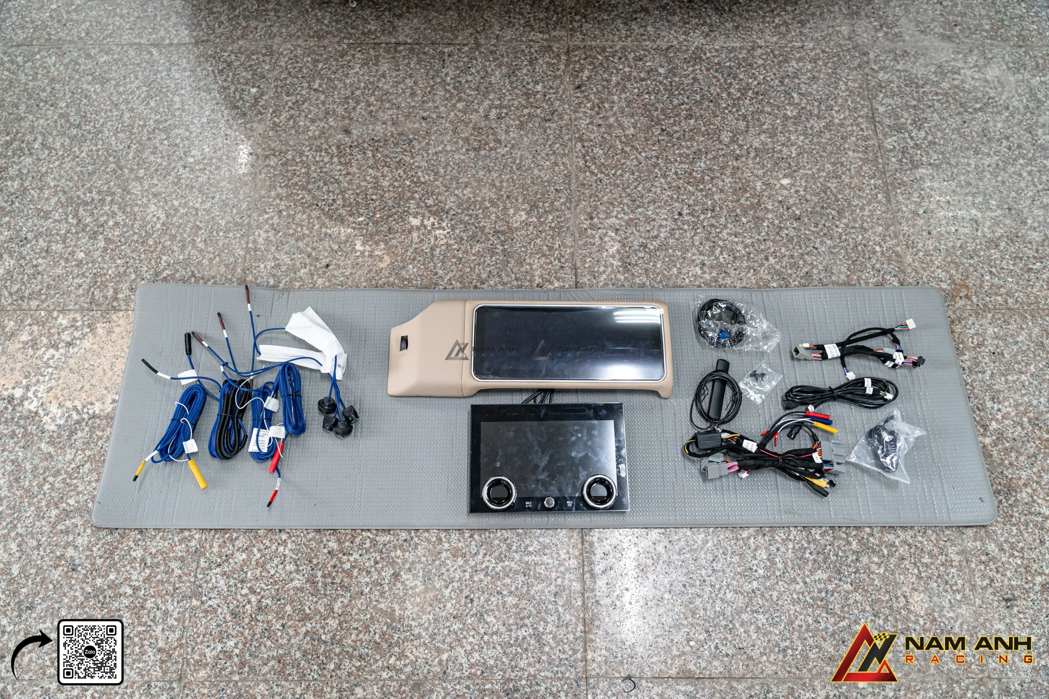 Màn Hình Android, Camera 360 & Màn Hình Điều Hòa A/C Range Rover